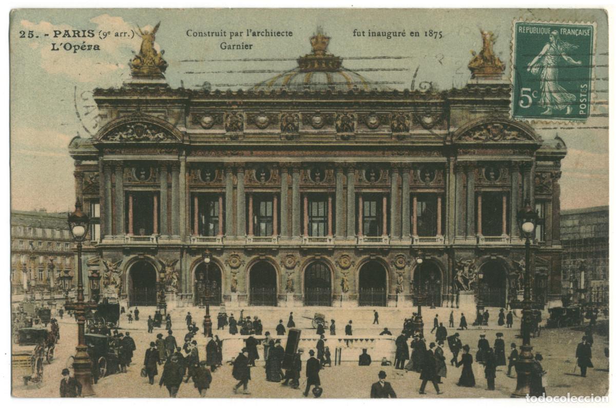 Postales: Op&eacute;ra (PARIS)_Sin datos. 25 / Teatros Francia