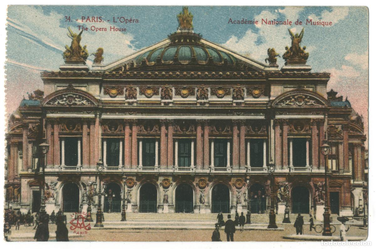 Postales: PARIS_Op&eacute;ra_Abeille 34 / Teatros Francia
