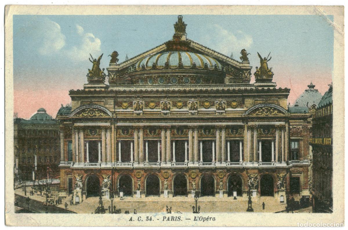 Postales: PARIS_Op&eacute;ra_Abeille 34 / Teatros Francia