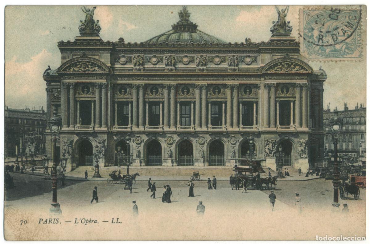 Postales: Op&eacute;ra (PARIS)_L&eacute;vy. 70 / Teatros Francia