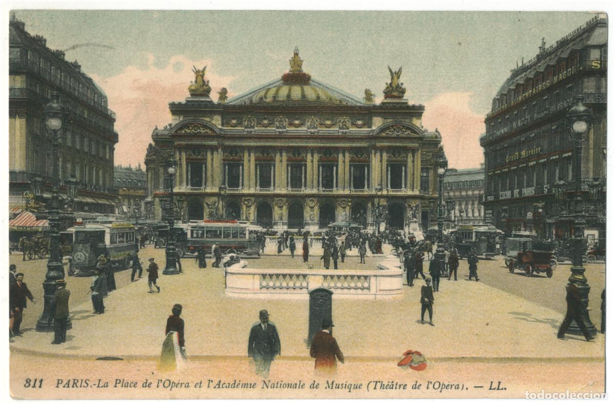 Postales: PARIS_Op&eacute;ra_LL. 311 / Teatros Francia