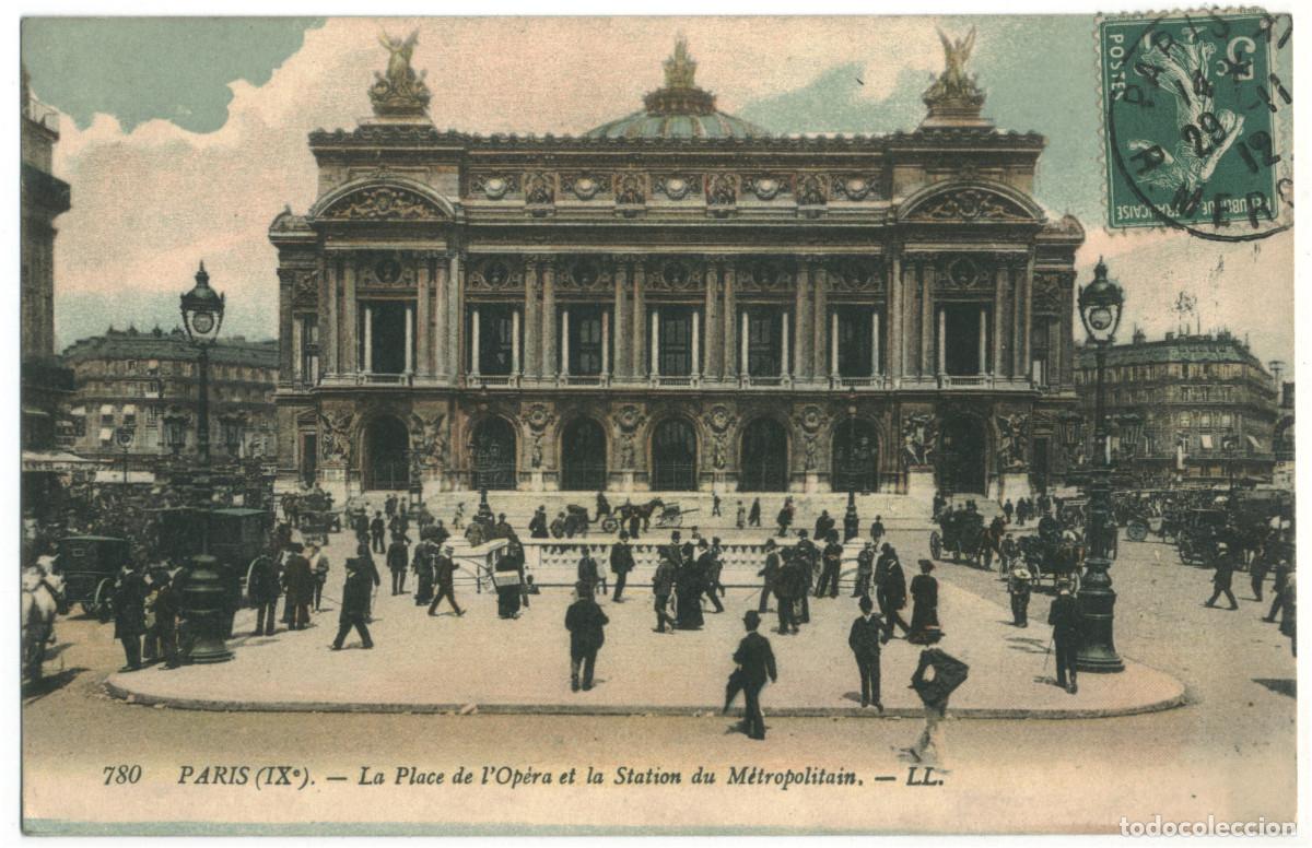 Postales: Op&eacute;ra & Station du M&eacute;tropolitain (PARIS)_L&eacute;vy. 780 / Teatros Francia