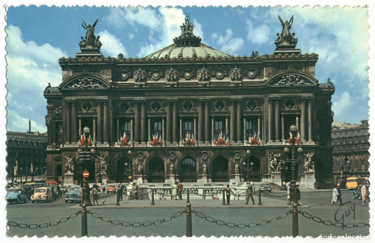 Postales: Op&eacute;ra (PARIS)_A. Leconte (Paris et ses merveilles; 1035). Photo Jean Trimboli/ Teatros Francia