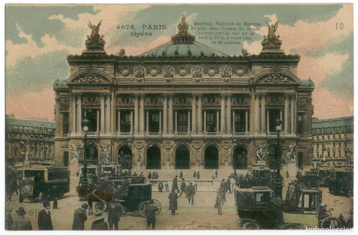 Postales: Op&eacute;ra (PARIS)_Le Deley ELD. 4076 / Teatros Francia