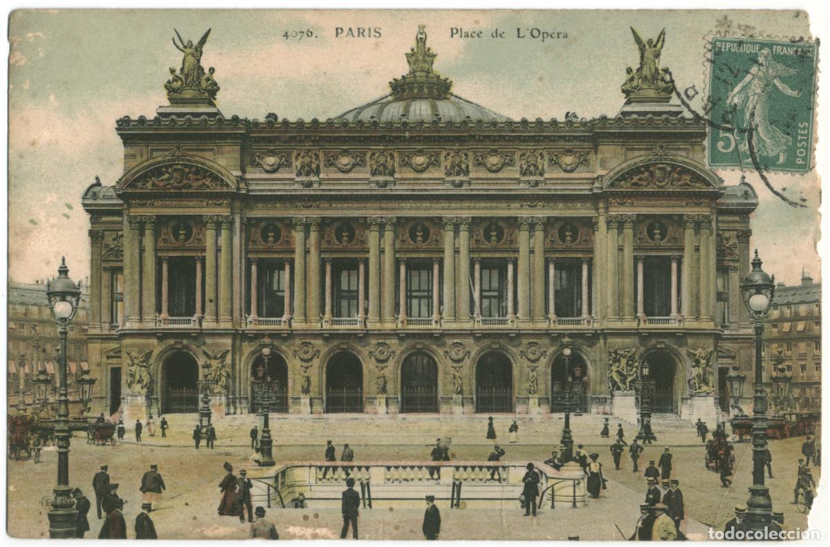 Postales: Op&eacute;ra (PARIS)_Le Deley ELD. 4076 / Teatros Francia