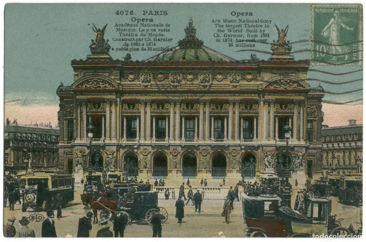 Postales: Op&eacute;ra (PARIS)_Le Deley ELD. 4076 / Teatros Francia