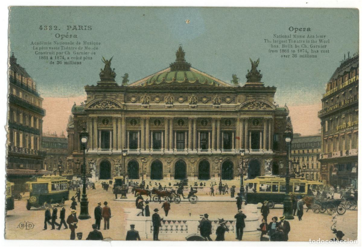 Postales: PARIS_Op&eacute;ra_Le Deley 4332 / Teatros Francia