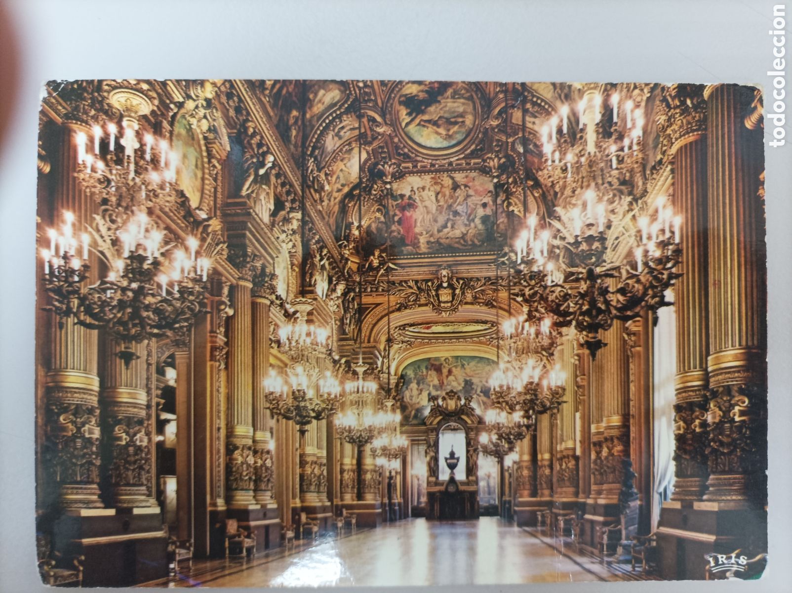 Postales: Op&eacute;ra (Paris), Foyer_Chantal, 601. Mexichrome / Teatros Francia