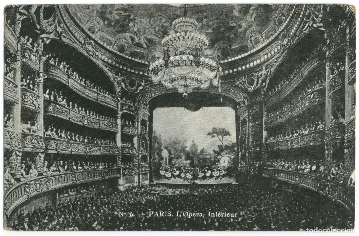 Postales: Op&eacute;ra, Int&eacute;rieur_Sin datos. 6 / Teatros Francia