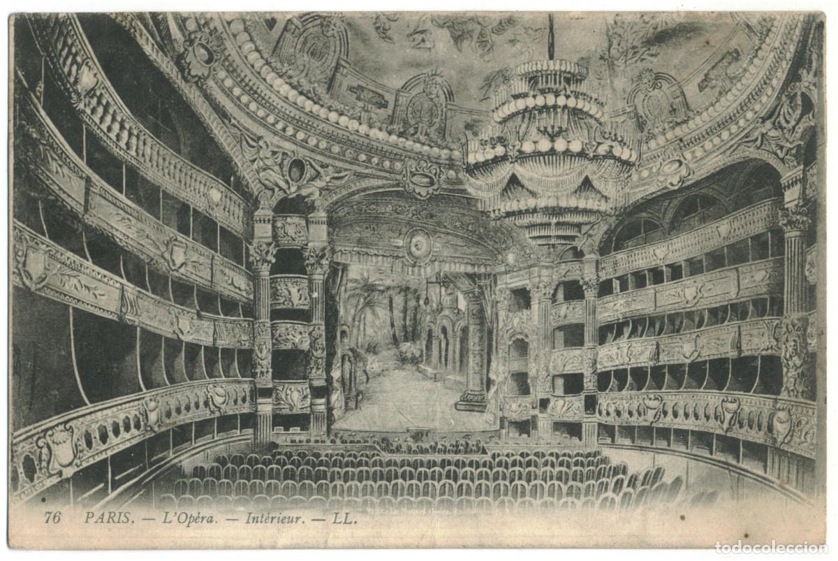 Postales: Op&eacute;ra, Int&eacute;rieur_Le Deley. 76 / Teatros Francia