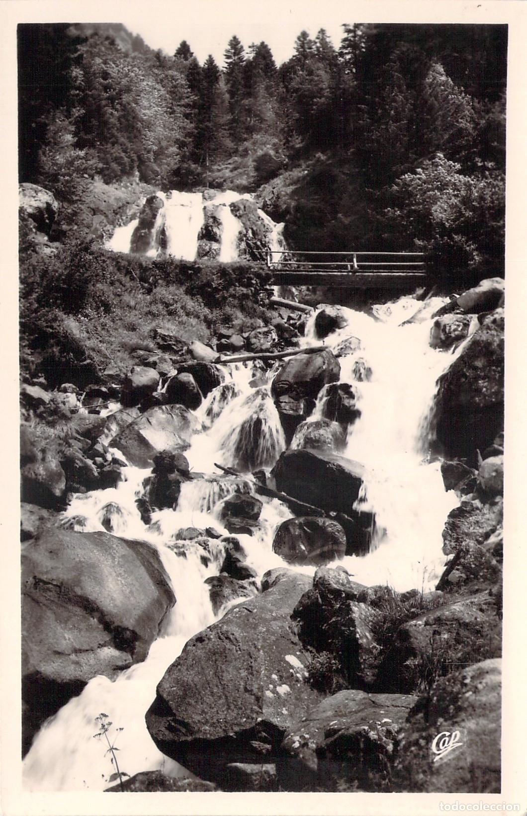 Cartes Postales: Postal Cascada de Lutour en Cauterets, Pirineos, Francia