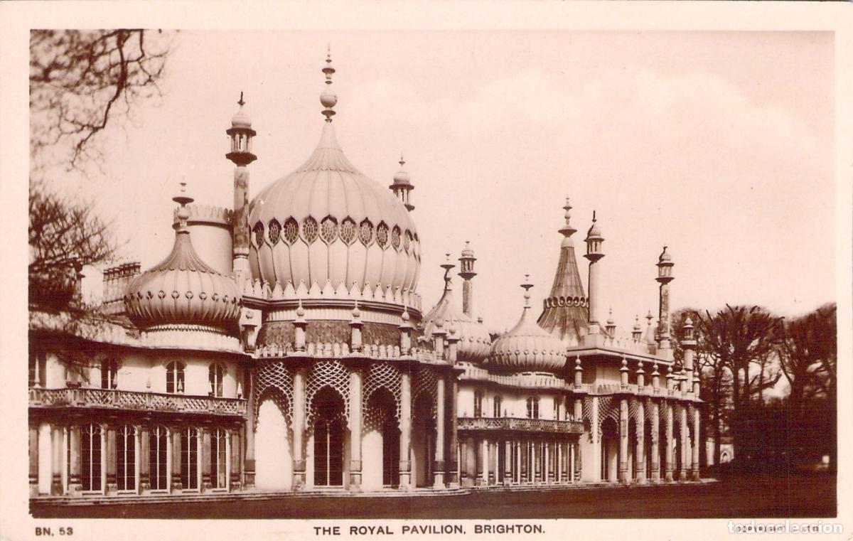 Postkarten: Postal del Pabell&oacute;n Real de Brighton, Inglaterra