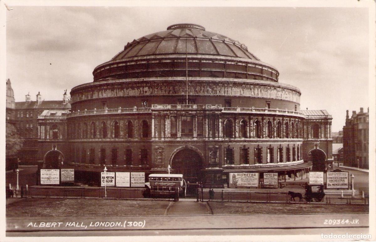 Cartes Postales: Postal de Royal Albert Hall en Londres, Inglaterra