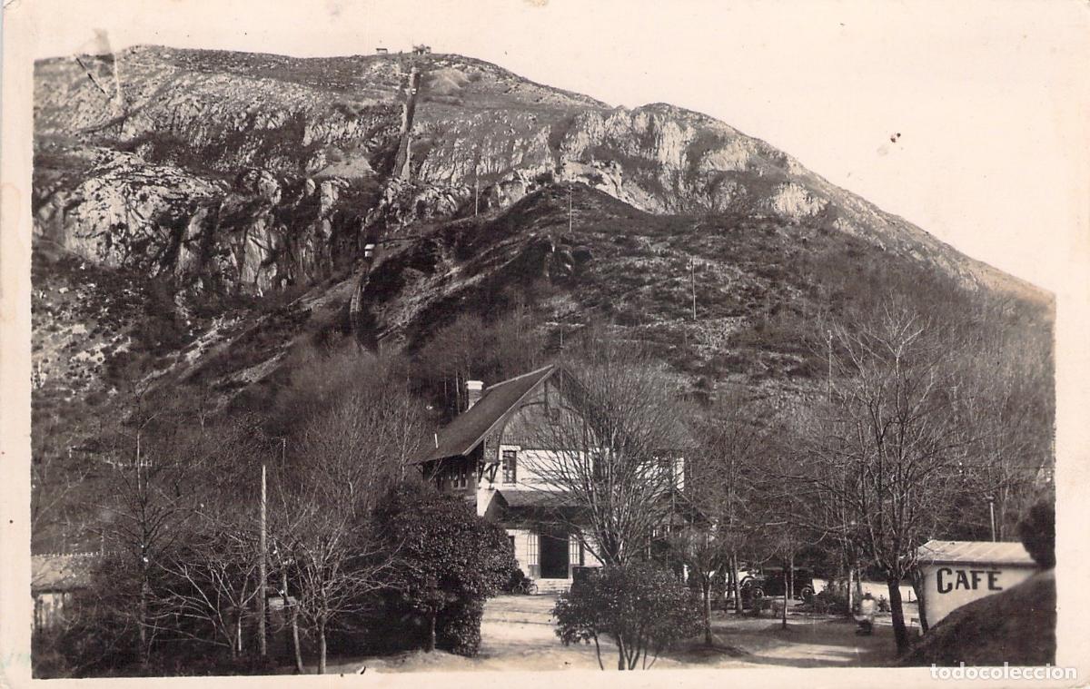 Postales: Postal de Lourdes: Funicular del Pic du Jer, Estaci&oacute;n Inferior