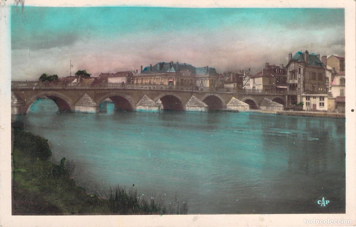 Postales: Postal de Vierzon - El Puente del Canal, Francia