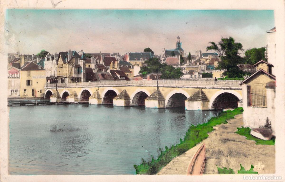 Postales: Postal de Vierzon - El Puente y la Ciudad