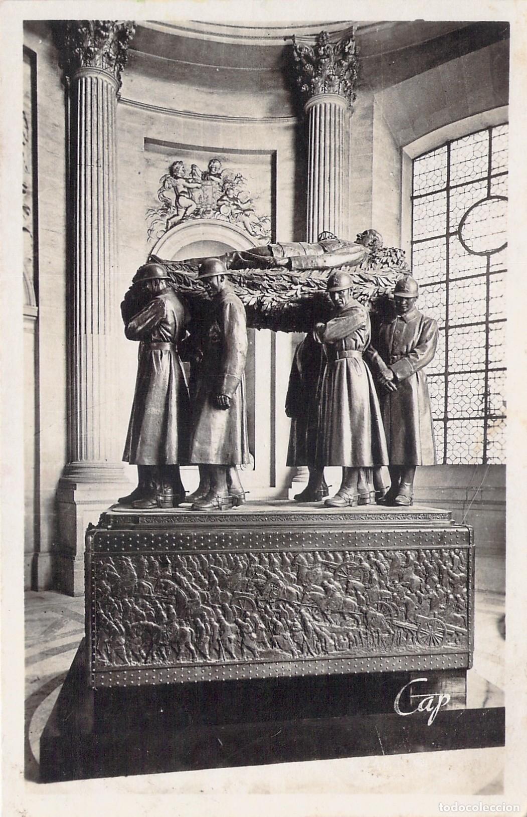 Postales: Postal de la Tumba del Mariscal Foch en Los Inv&aacute;lidos, Par&iacute;s