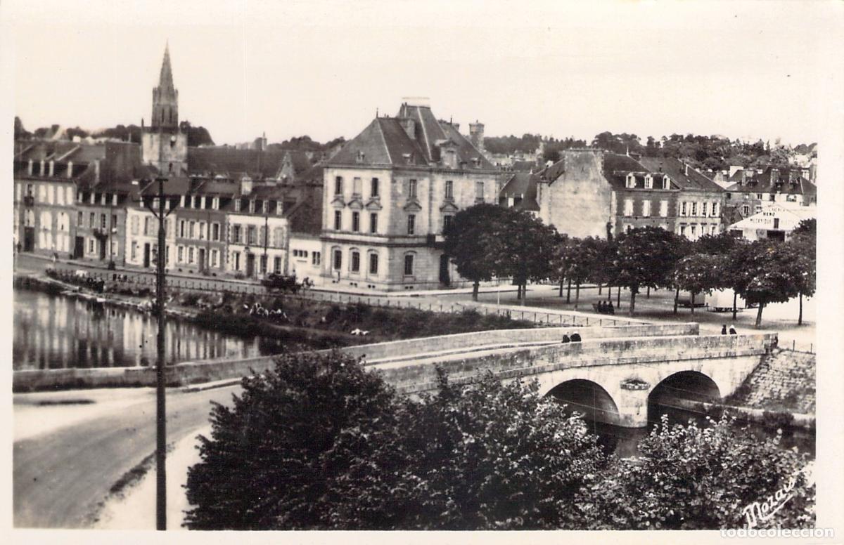 Postales: Postal de Pontivy - Le Pont du Quartier Clisson, Morbihan
