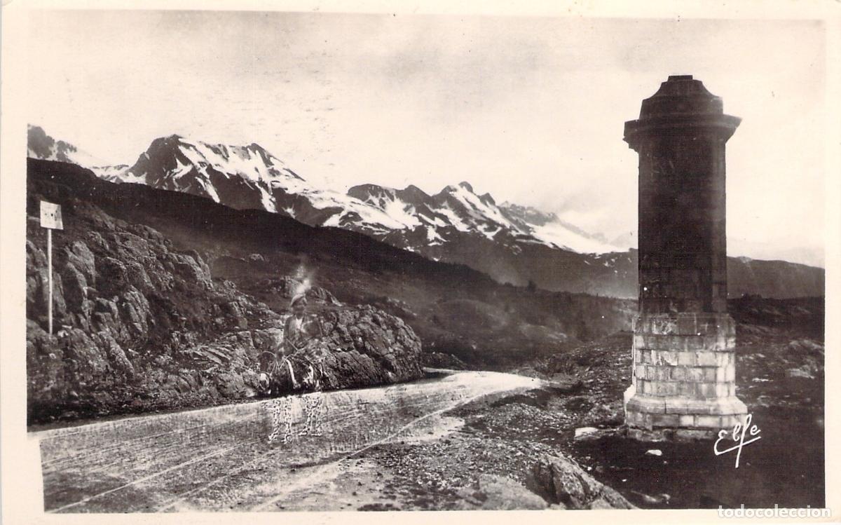 Postales: Postal Col du Somport Pirineos Frontera y Monumento