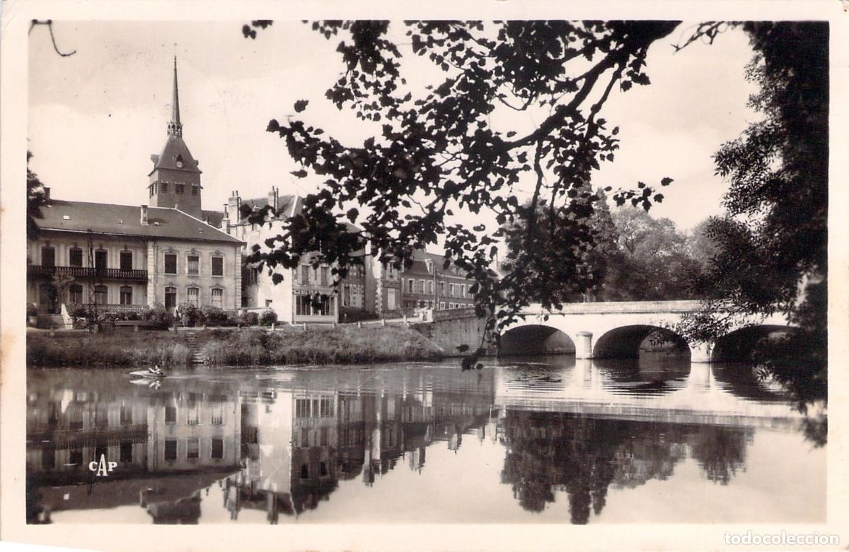 Postales: Postal de Romorantin: El Puente y el Quai St-Etienne sobre el R&iacute;o Sauldre
