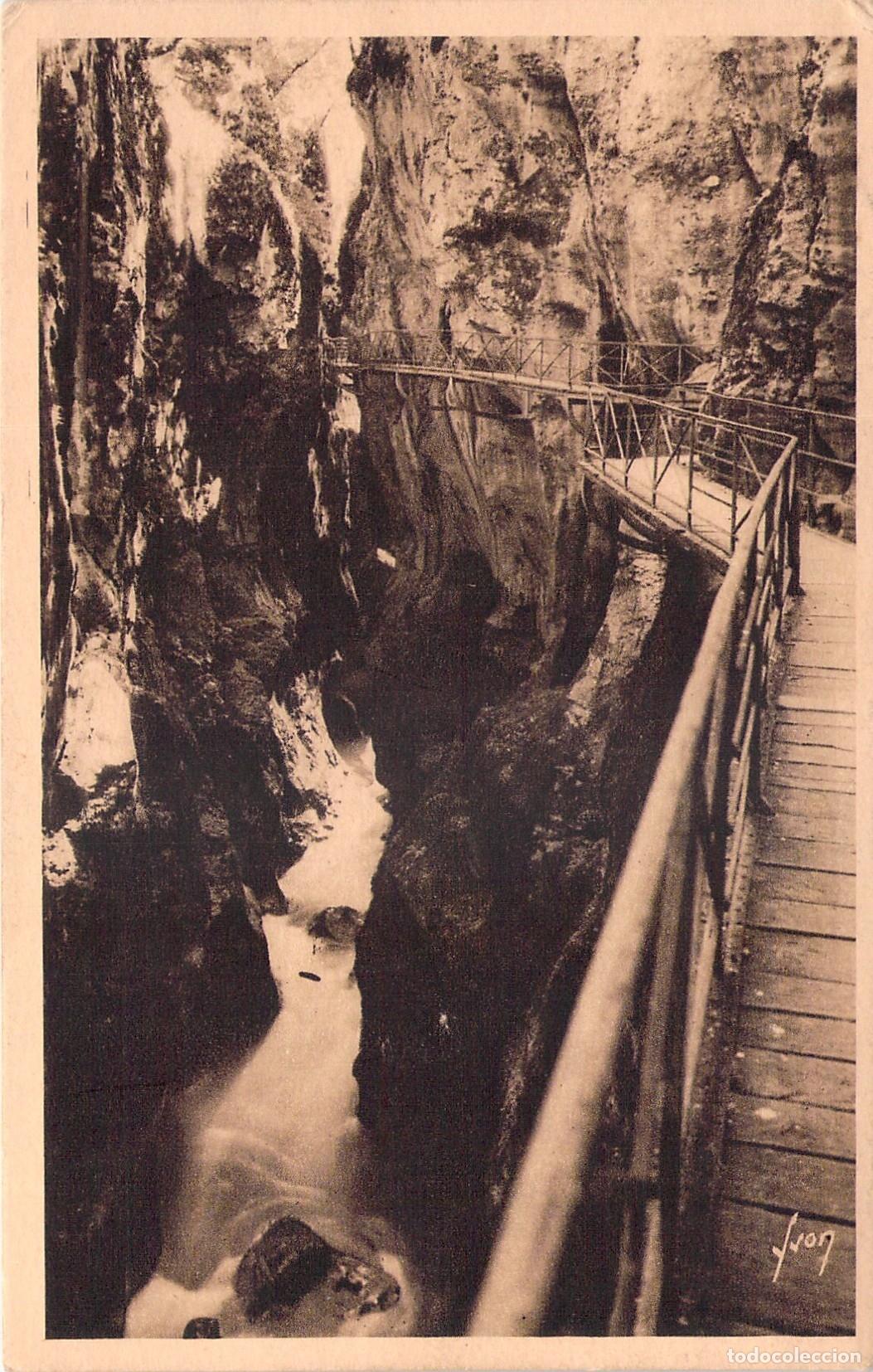Postales: Postal Gorges du Fier Haute-Savoie Francia Desfiladero