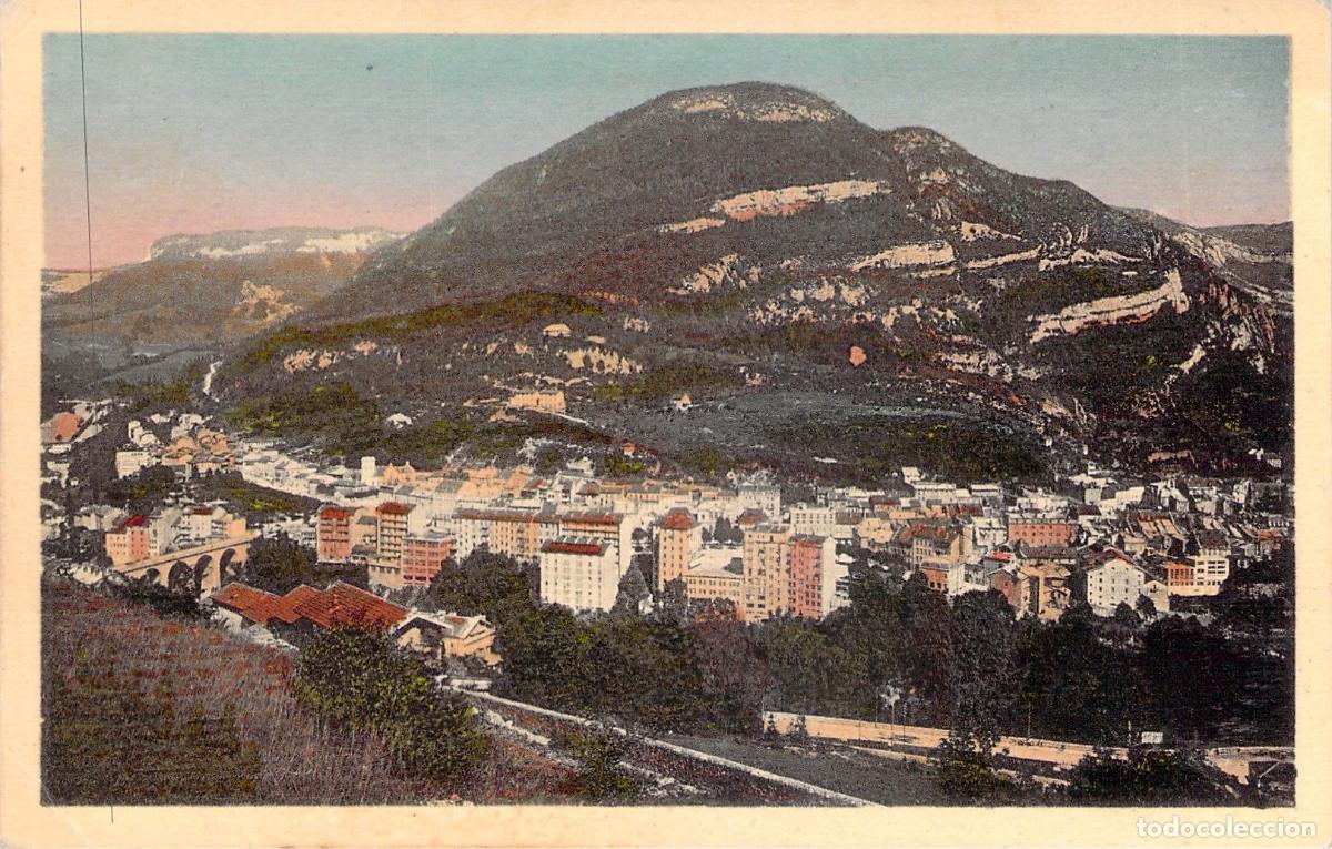 Postales: Postal de Saint-Claude y el Monte Bayard en Jura, Francia