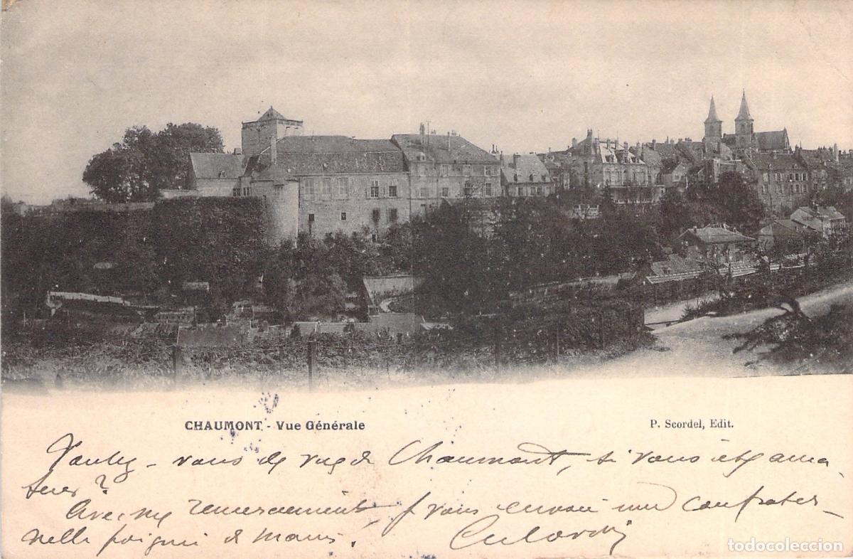 Postales: Postal de Chaumont Vista General de la Ciudad Haute-Marne Francia