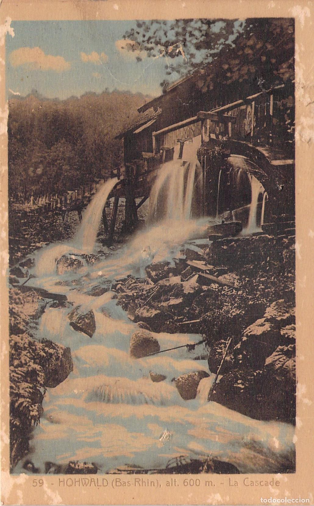 Postales: Postal Antigua Cascada de Hohwald Bas-Rhin Alsacia Francia