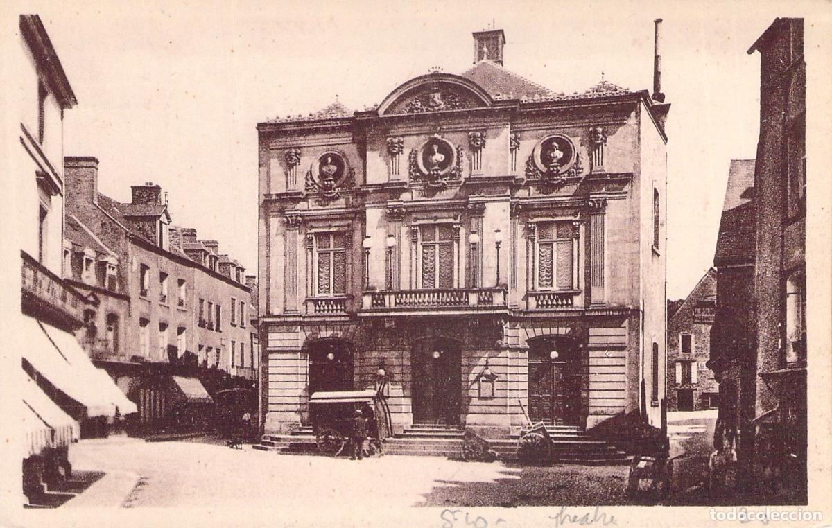 Postales: Postal de Saint-L&ocirc;, El Teatro, Normand&iacute;a