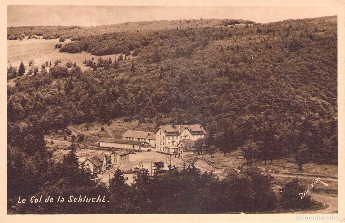 Postales: Postal de Le Col de la Schlucht, Monta&ntilde;as de los Vosgos, Francia