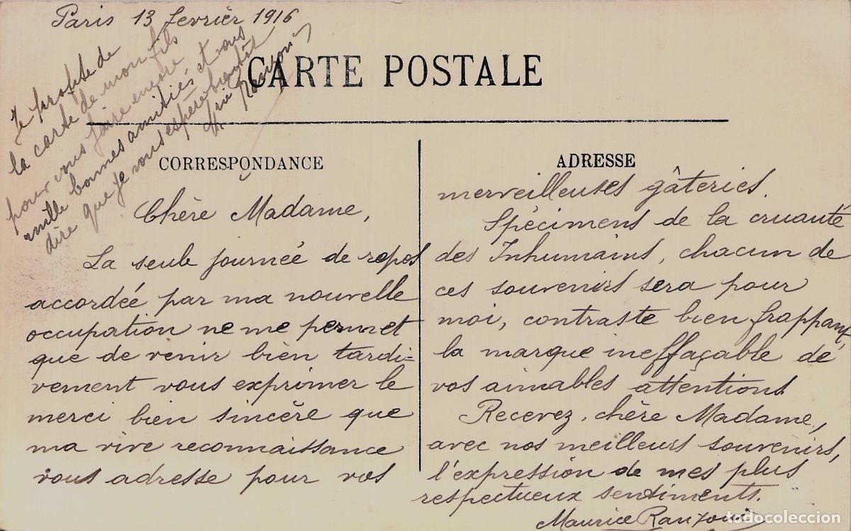 Postales: Tarjeta Postal de la C&uacute;pula de los Inv&aacute;lidos en Par&iacute;s - Foto 2