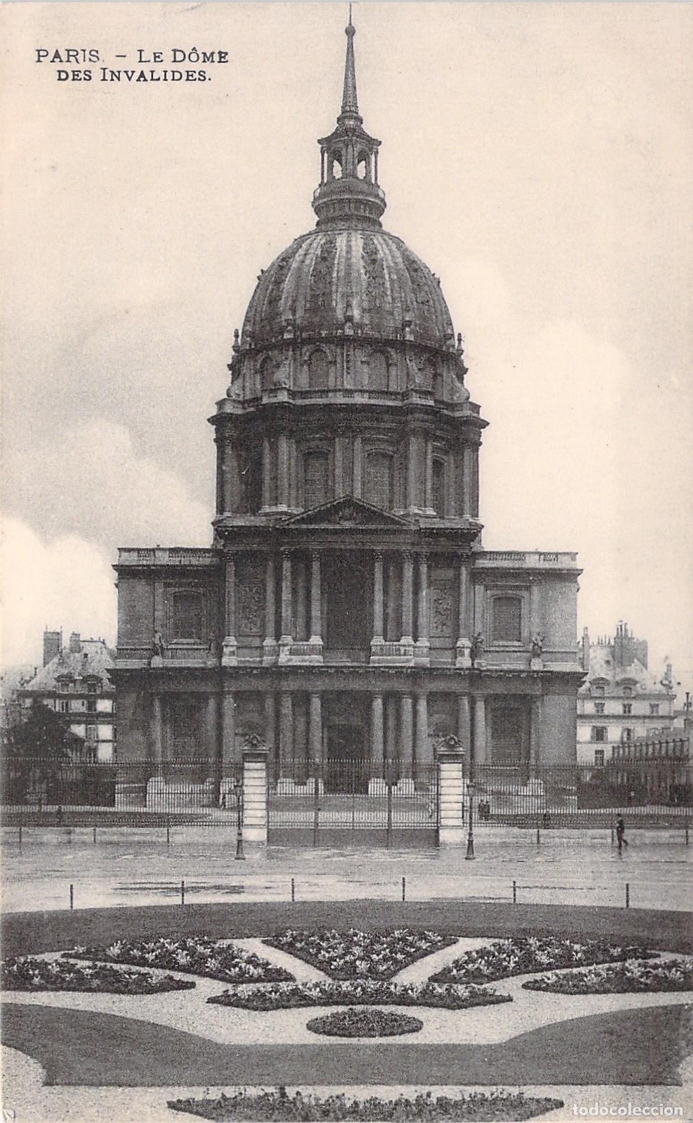 Postales: Tarjeta Postal de la C&uacute;pula de los Inv&aacute;lidos en Par&iacute;s