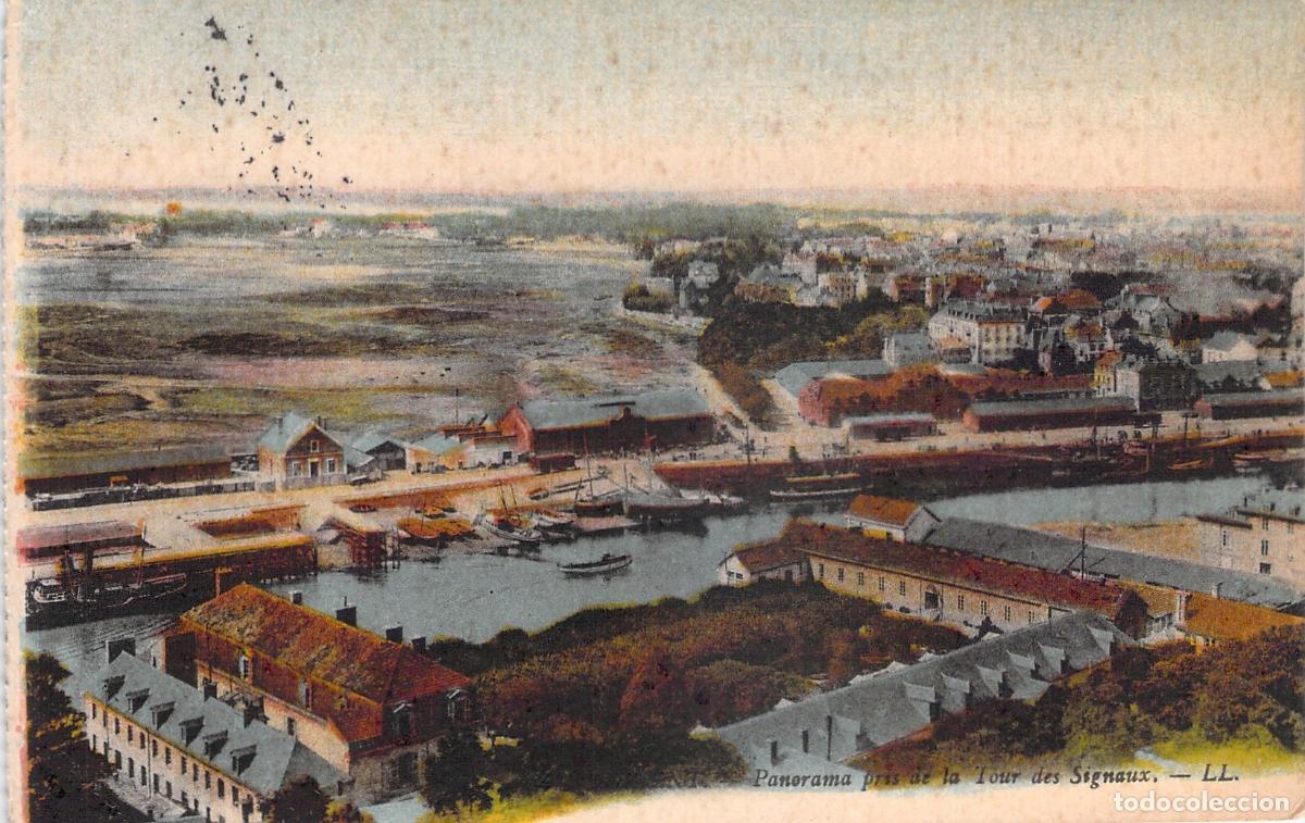 Cartes Postales: Postal de Lorient, Francia - Panorama desde la Torre de Se&ntilde;ales