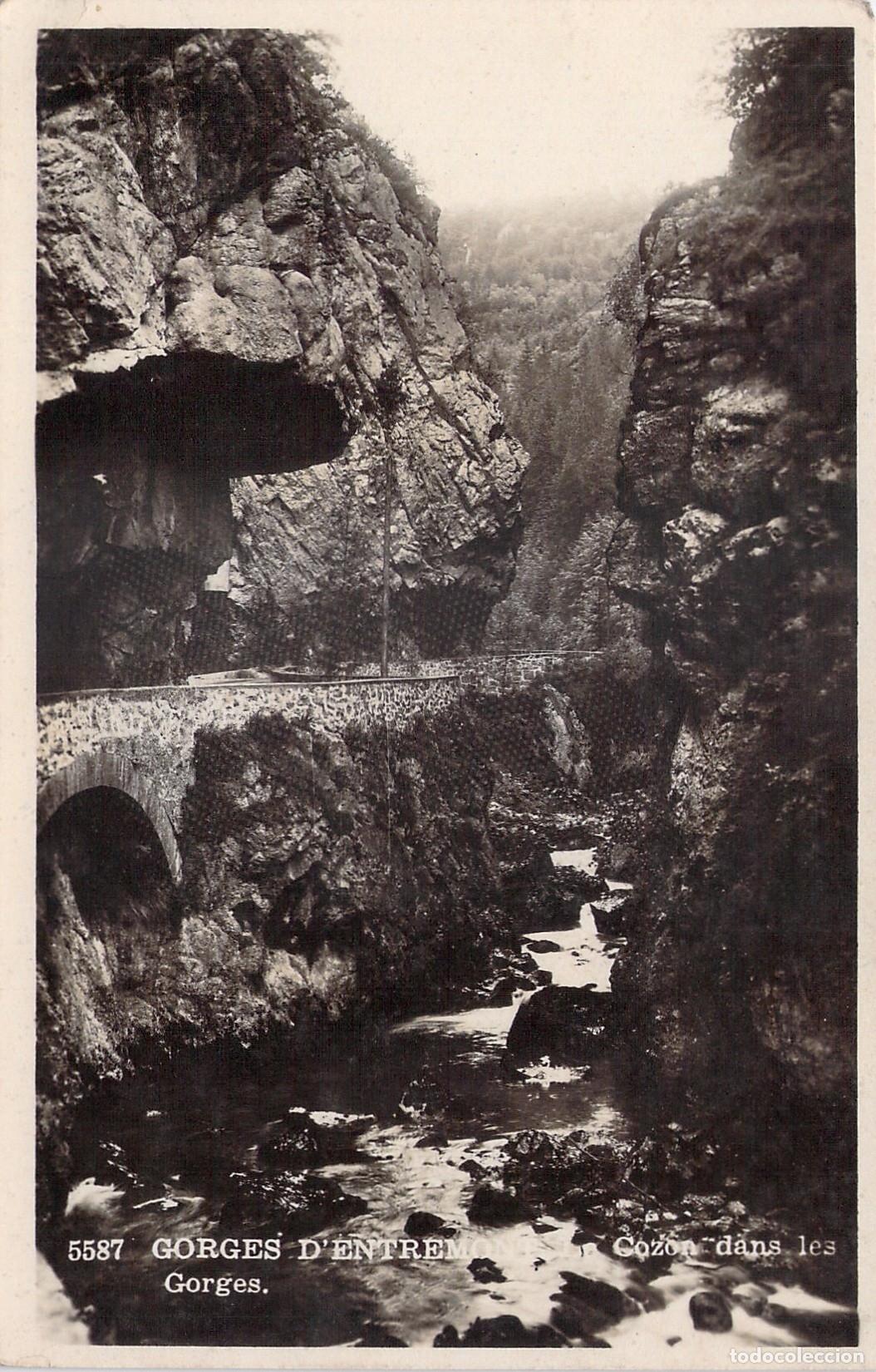 Cartes Postales: Postal de las Gorges d'Entremont y R&iacute;o Cozon en Francia