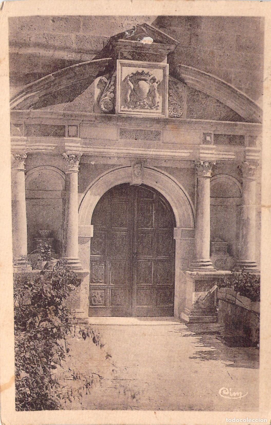 Cartes Postales: Postal del Castillo de Lauzun: Puerta de la Gran Sala
