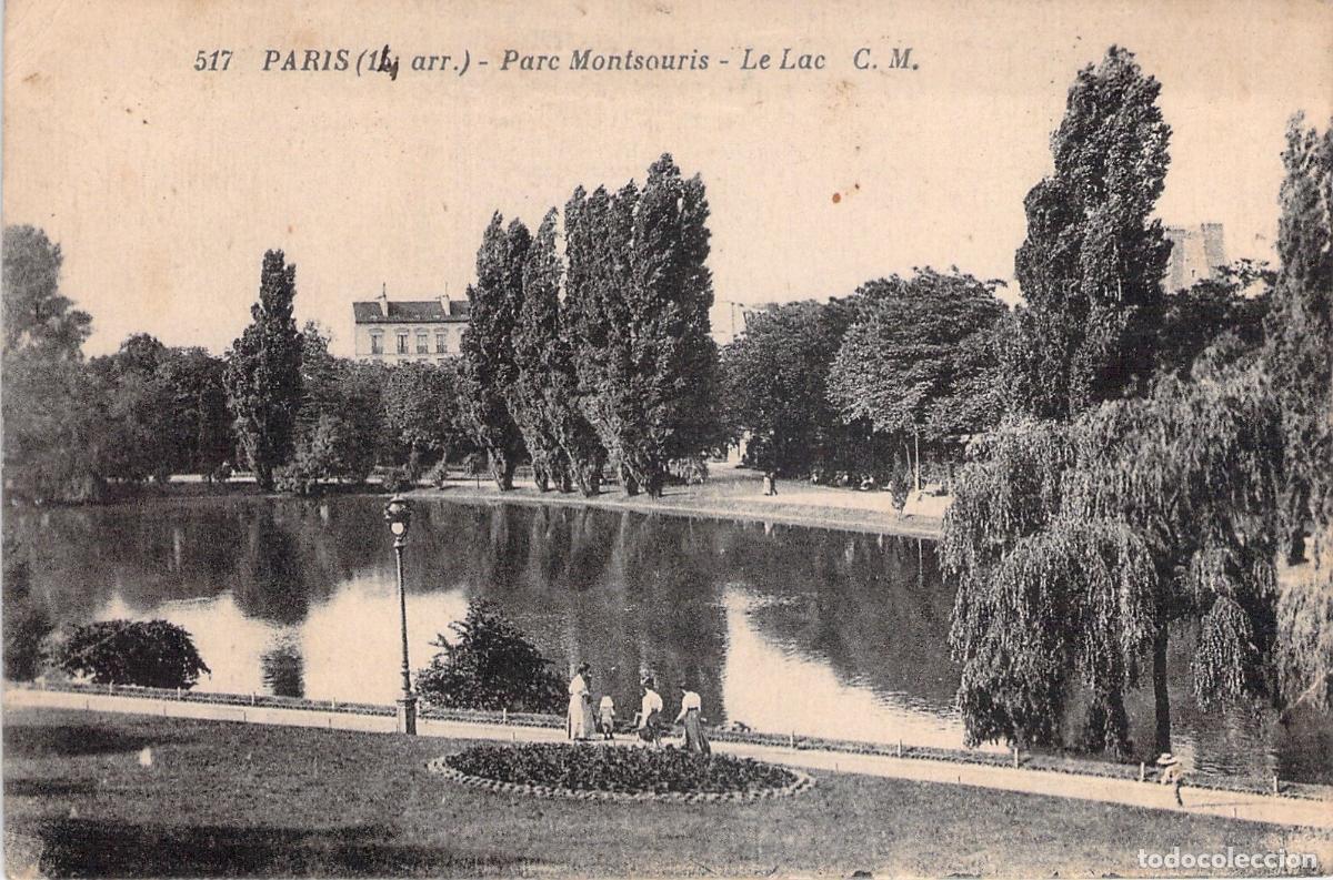 Postkarten: Postal de Par&iacute;s - Parc Montsouris y el Lago