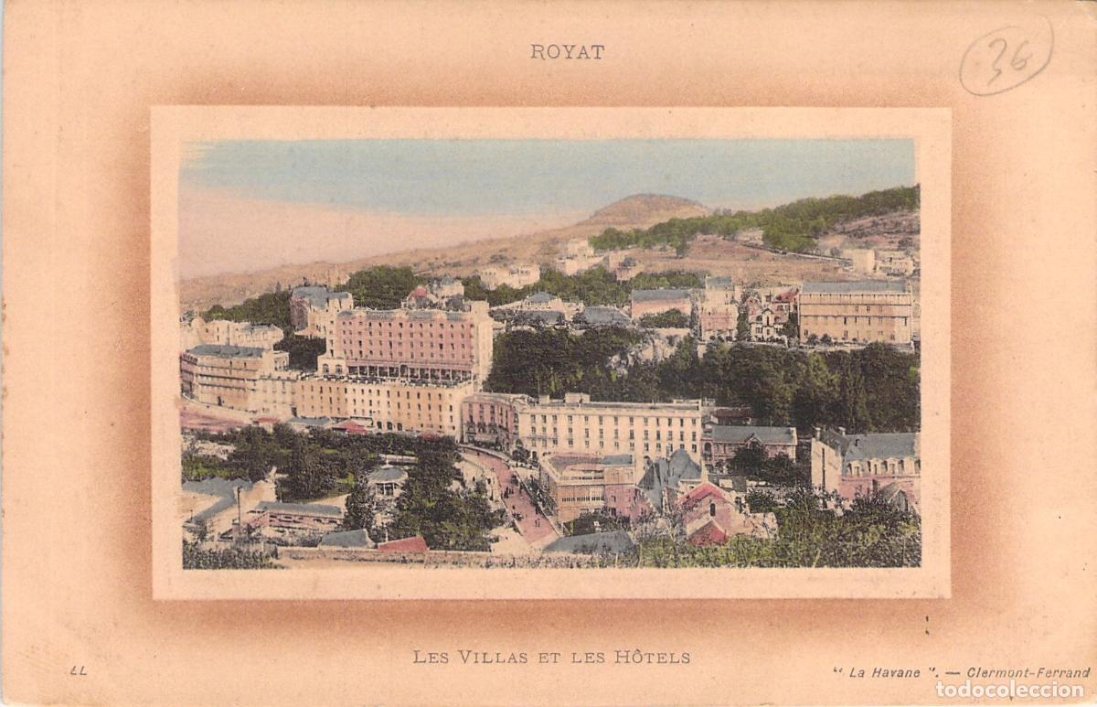 Postales: Postal de Royat, Francia - Vista de las Villas y los Hoteles