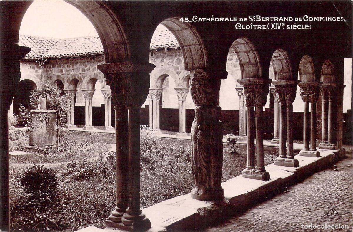 Postales: Postal del Claustro de la Catedral de Saint-Bertrand-de-Comminges