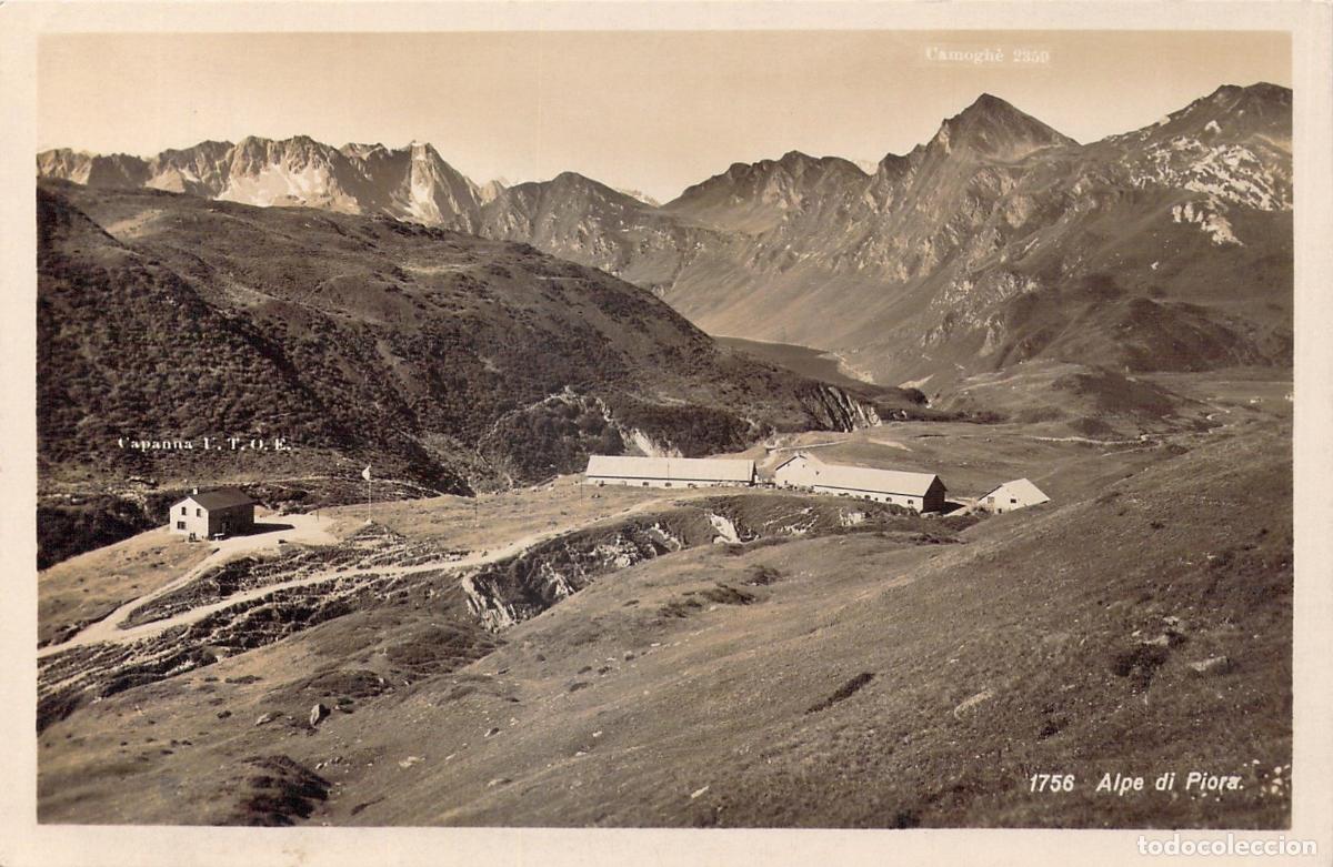Postales: Postal Alpe di Piora y Capanna UTOE en los Alpes Suizos