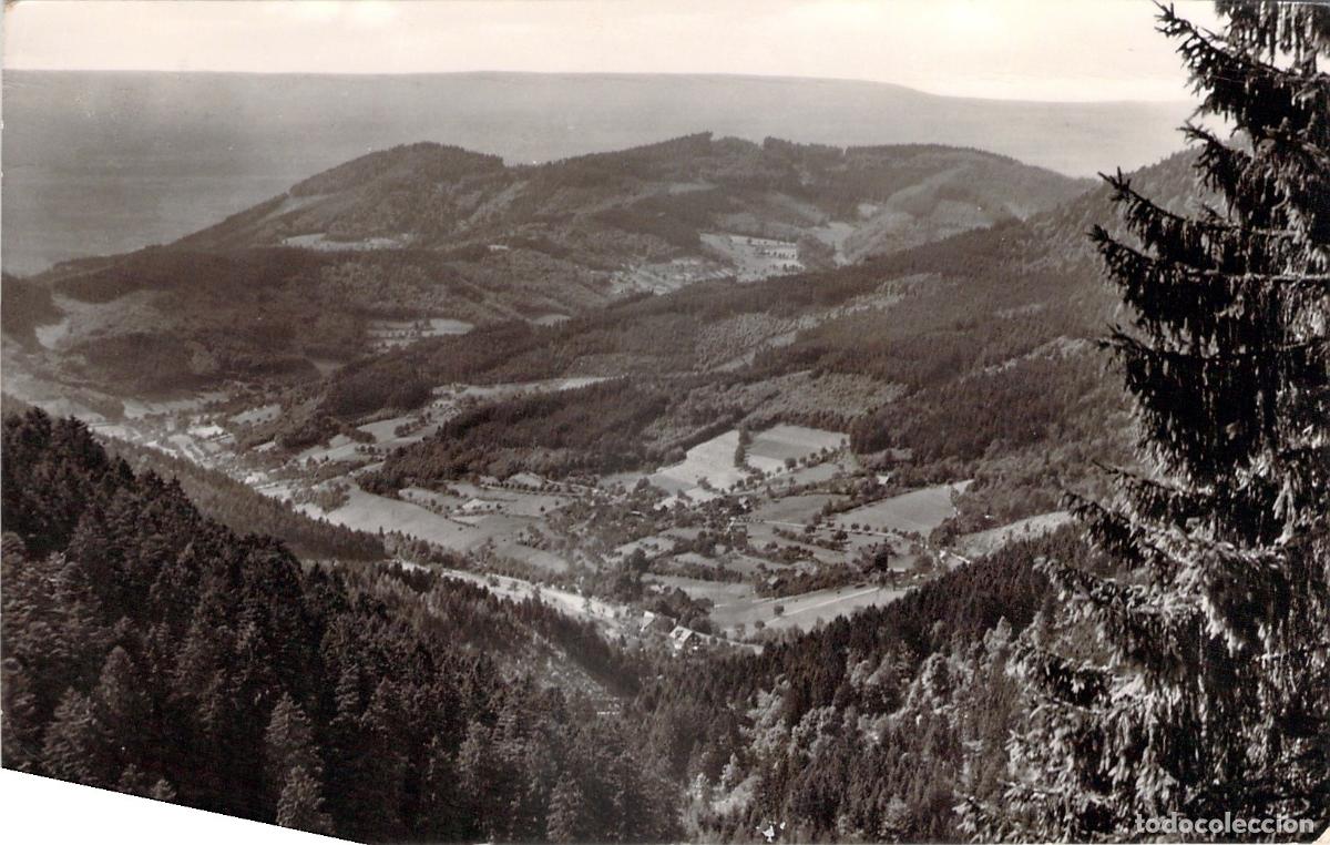 Postales: Postal de la Carretera de la Selva Negra Vista del Valle de Seebach