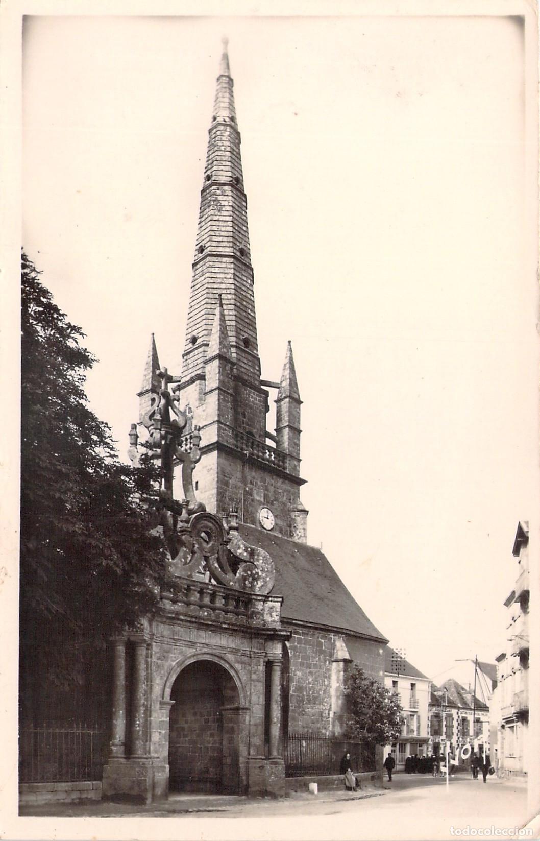 Cartes Postales: Postal de la Iglesia de Carnac-Bourg en Morbihan, Francia