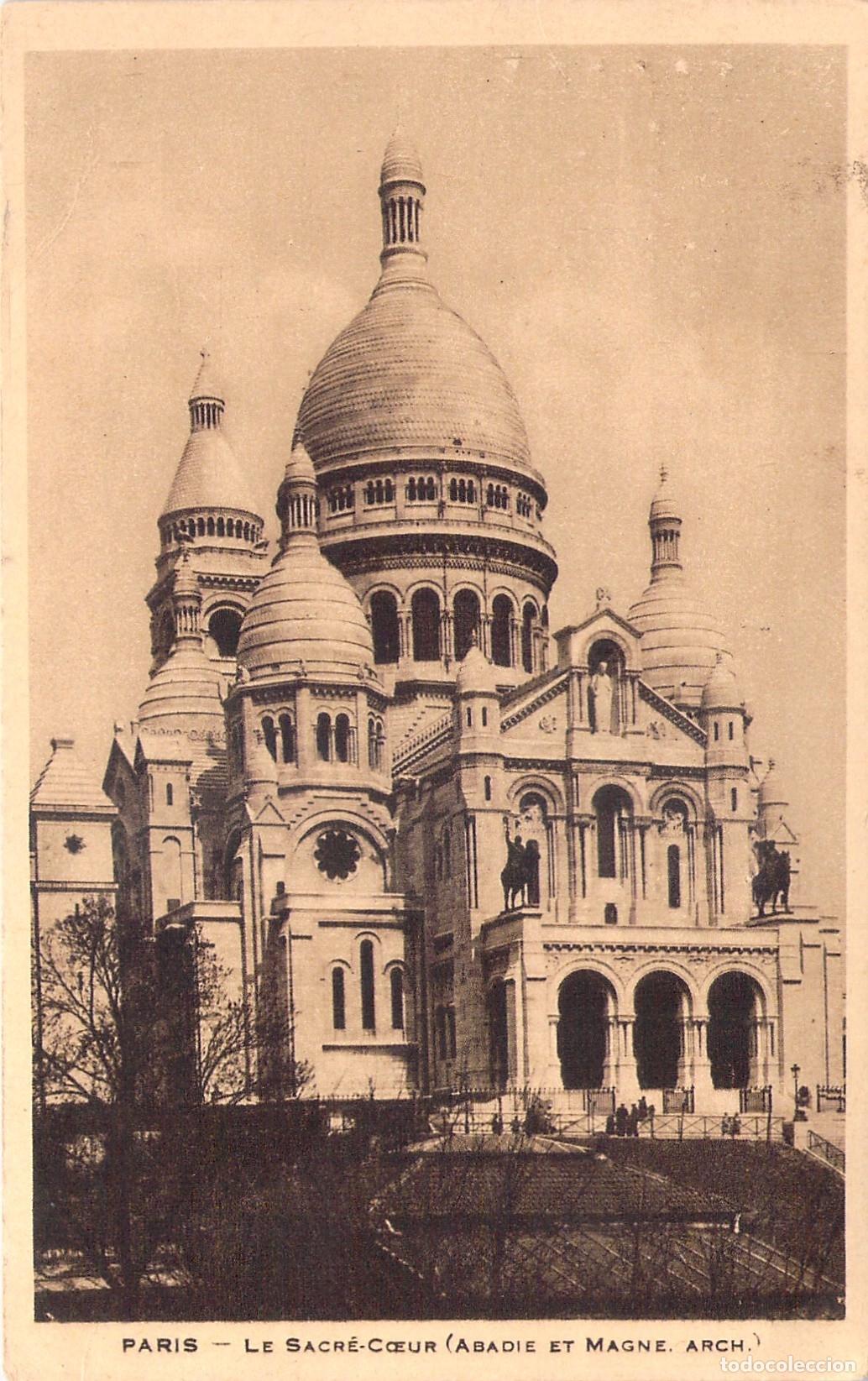 Cartes Postales: Postal de la Bas&iacute;lica del Sacr&eacute;-C&oelig;ur de Par&iacute;s