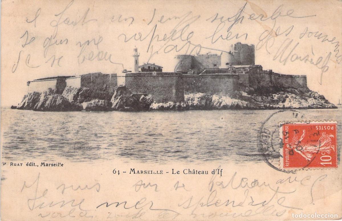 Postales: Postal de Marsella - El hist&oacute;rico Castillo de If