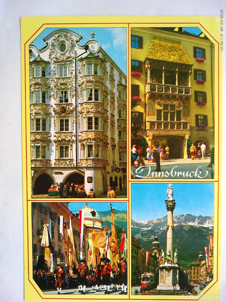 Postales: POSTAL DE INNSBRUCK , ALPES AUSTRIACOS ( AUSTRIA ). A&Ntilde;OS 60