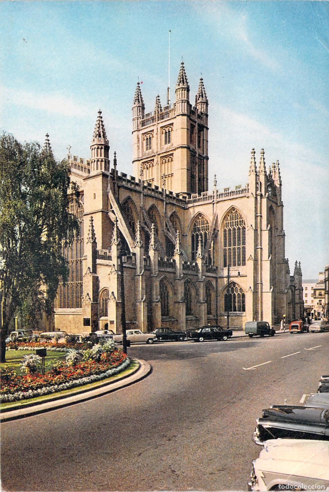 Cartoline: Postal Abad&iacute;a de Bath Somerset Inglaterra J. Arthur Dixon