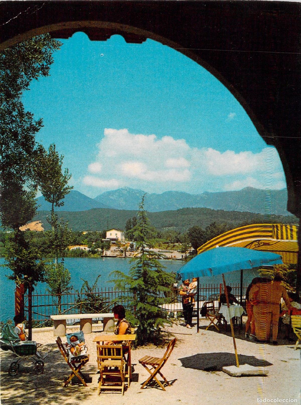 Postales: Postal de Telese Terme, Italia - Vista del Lago con Terraza