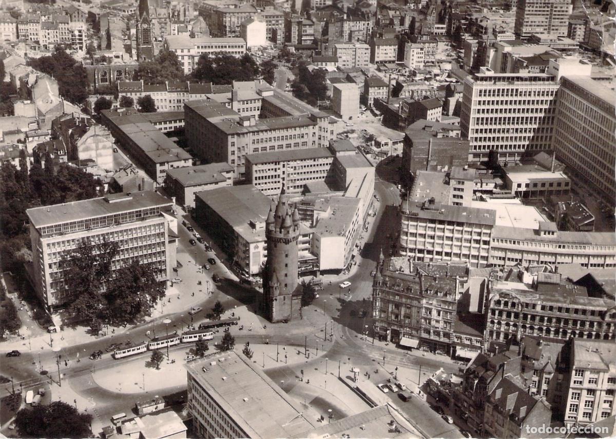 Postales: Postal de Frankfurt am Main Vista A&eacute;rea de Eschenheimer Tor