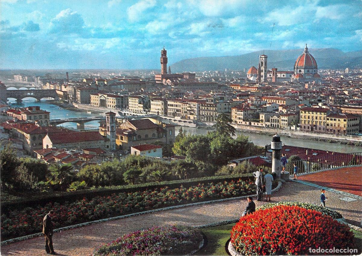 Postkarten: Postal de Florencia Vista desde el Piazzale Michelangelo
