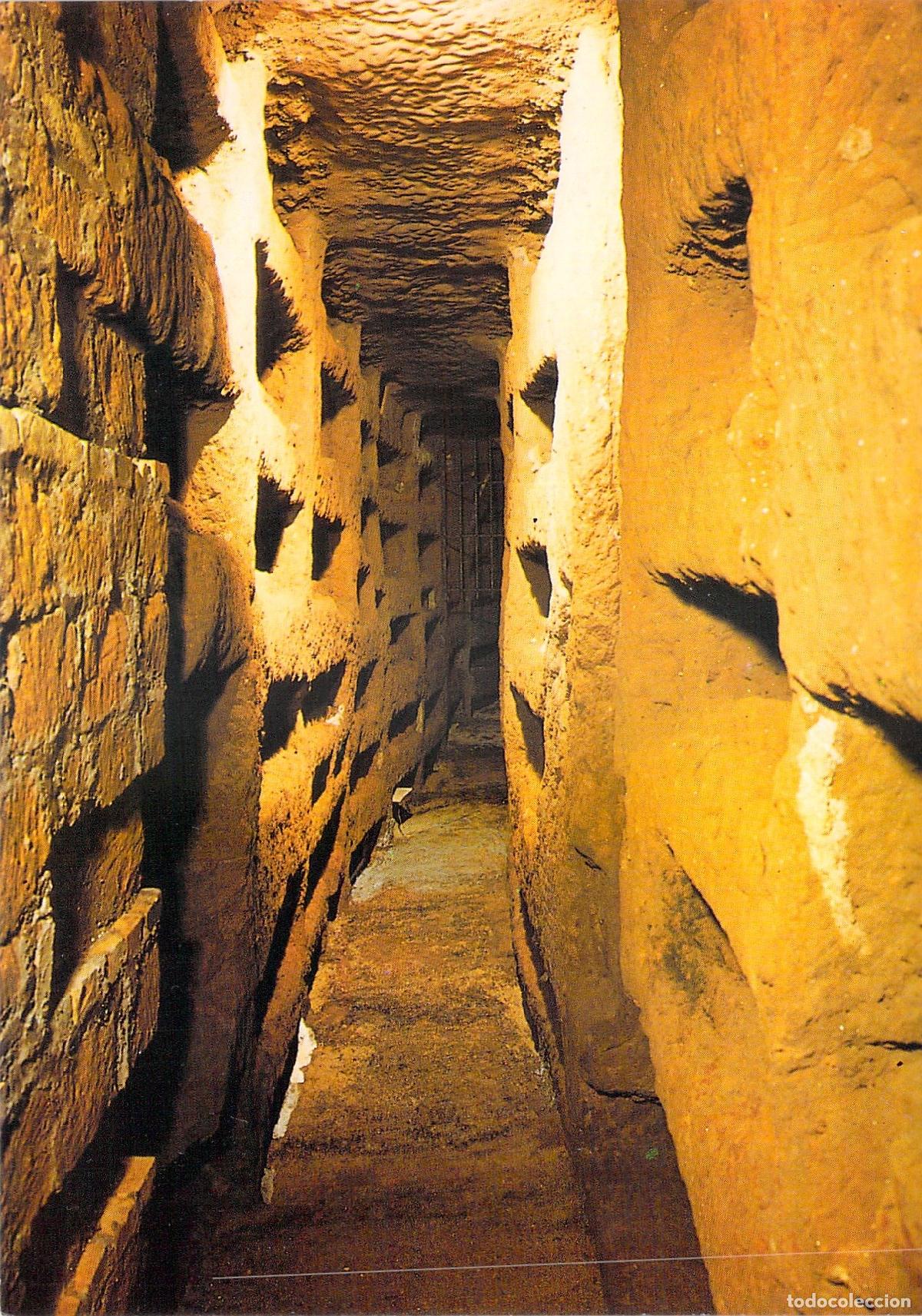 Postales: Postal de las Catacumbas de San Calixto, Galer&iacute;a en Roma