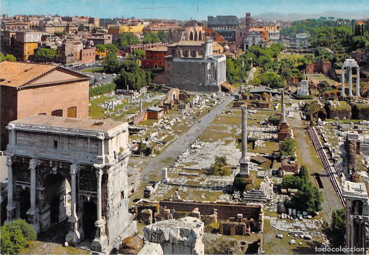 Postales: Postal de Roma - Vista Panor&aacute;mica del Foro Romano